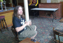 ...a few dozen barrels... Swifty enjoying the South's finest