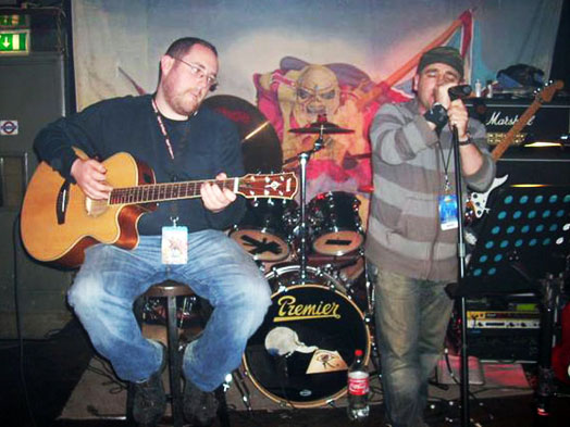 Saturday's acoustic set Saturday's acoustic set