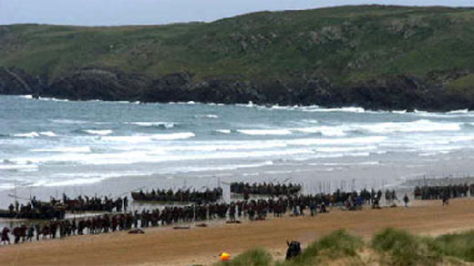 Lined up ready for battle